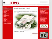 Tablet Screenshot of lehar.at